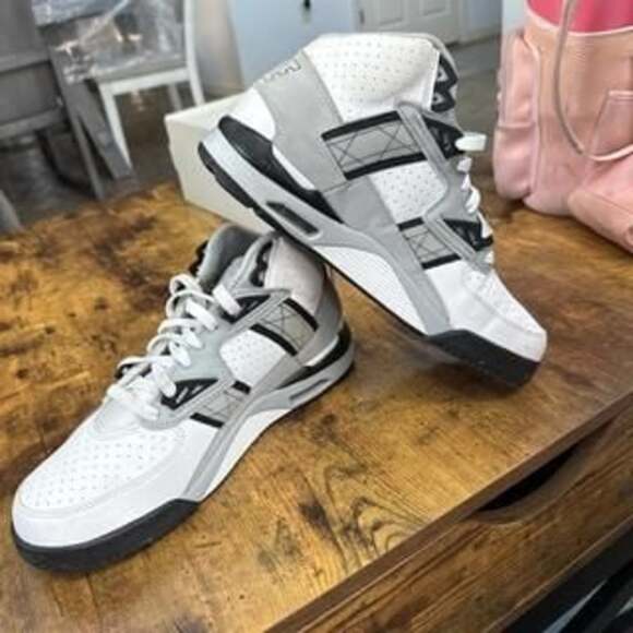 Nike Air Bo Jackson Trainer High-Top Sneakers White/Grey - Picture 1 of 3